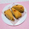 まあまま☆0403's cooksnap of when they made 全粒粉のチョコチップスコーン.
