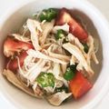 ぱくもぐ。's cooksnap of when they made トマトとサラダチキンの洋風そうめん.