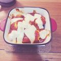 bunbun＊'s cooksnap of when they made ナスのミートソース ポテトグラタン.