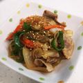 ☆★ふーママ☆★'s cooksnap of when they made 生姜香る春雨と野菜の炒め物。お弁当にも。.