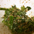 tutocook's cooksnap of when they made 冷凍ほうれん草のチーズおかか炒め.