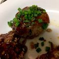 sapyo's cooksnap of when they made ナス入り　照り焼きハンバーグ.