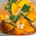 setsuyammy's cooksnap of when they made mレンジdeかぼちゃのそぼろ煮.