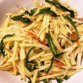 Sweet821's cooksnap of when they made 中華街のおつまみ・酸っぱ辛いジャガイモ.