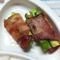 ほあちん's cooksnap of when they made アスパラベーコン巻き(^q^).