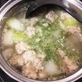 てこてこ's cooksnap of when they made 冬瓜と豚肉のトロトロスープ.