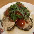 3monsters's cooksnap of when they made レンジだけ♪トマトdeさっぱりなすバーグ.