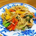 SHOWさん's cooksnap of when they made もやしと細切り肉のあんかけごはん(^^♪.