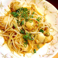 hinarenママ's cooksnap of when they made 簡単に一品♪もやしとほたてのみそバタ炒め.