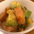 カナダちびママ's cooksnap of when they made サーモンとアボカドのやみつきゴママリネ.