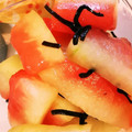 リコば's cooksnap of when they made スイカの皮の塩昆布漬け.