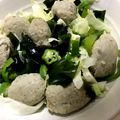 クックM6DK2O☆'s cooksnap of when they made レンジで☆つみれとキャベツのほっこり煮.