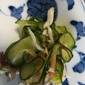 ☆めぐめぐ♪☆'s cooksnap of when they made ＊茗荷・きゅうり・しらすの酢の物＊.