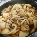 HAPPY84's cooksnap of when they made 簡単♪ 豚肉 玉ねぎ がんもの 煮物.