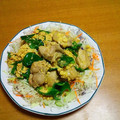 55才のおじさん's cooksnap of when they made 鶏とピーマンと卵のオイスターソース炒め.
