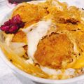 ラブみ♡'s cooksnap of when they made 簡単！半熟卵の甘めなカツ丼♡.