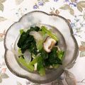 みみりん♪♪'s cooksnap of when they made 小松菜と玉ねぎのナムル.