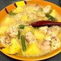pinokich's cooksnap of when they made ♡☆じゃがいもとソーセージのマスタード煮.