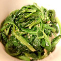 casumiiii's cooksnap of when they made ほうれん草のナムル？ごま和え？.