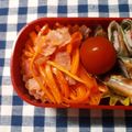 えつエツ's cooksnap of when they made 副菜☆人参とベーコンの塩炒め.