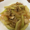 塩むすび好き's cooksnap of when they made ご飯が進む★スイカの皮と豚肉の中華炒め.