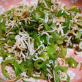 3姫の母's cooksnap of when they made ちりめんとピーマンのごま油炒め.