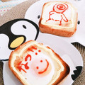 ＊sunlight＊'s cooksnap of when they made 目玉焼きトースト+お絵描き.