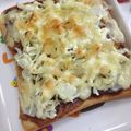 のりこったん's cooksnap of when they made ☆お好み焼き風トースト☆.
