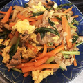 クックSHCHTZ☆'s cooksnap of when they made 栄養たっぷり☆★小松菜と豚肉の炒め物.