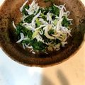 うけっち's cooksnap of when they made 調理時間5分！簡単セロリの葉しらす和え.