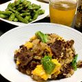 Jinko15's cooksnap of when they made 牛肉とレタスの炒飯♪.