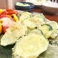Superlittleboo's cooksnap of when they made ズッキーニの天ぷら♪.