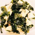 ちょこxx's cooksnap of when they made わかめ♧水菜♧鶏肉の柚子胡椒マヨサラダ.