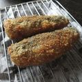 たなか家's cooksnap of when they made ポテトを抱いた♪イワシコロッケ.