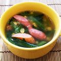 あーこ姐's cooksnap of when they made 簡単！レンジでウインナーのスープ.
