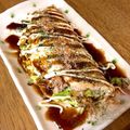 まこはにー's cooksnap of when they made 節約☆モッチモチ！一銭洋食キャベツ焼.