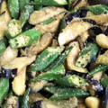 ☆マユカナ☆'s cooksnap of when they made 茄子とオクラのごま味噌炒め.
