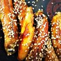 キャラメグ♪'s cooksnap of when they made 調味料２つ！手羽中の照り焼き.