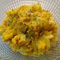 RIRITATA's cooksnap of when they made カボチャとさつまいものサラダ♪♪.