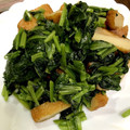 クックN9POWB☆'s cooksnap of when they made ✨さつま揚げとほうれん草のゴマ油炒め✨.