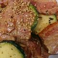 ありざる's cooksnap of when they made ズッキーニとベーコンの☆オイマヨ炒め.