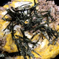クックN9POWB☆'s cooksnap of when they made 牛蒡としめじと豚肉の卵とじ.