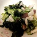 らむね１３'s cooksnap of when they made タコわかめきゅうりの酢の物.
