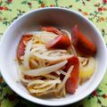 ゆきらっくま's cooksnap of when they made もやし＆ウインナー炒め.