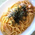 モコブーママ's cooksnap of when they made キムマヨ冷製パスタ.