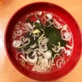 にこちゃんち's cooksnap of when they made お鍋不要☆１分で簡単わかめスープ.