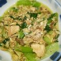 yutan1122's cooksnap of when they made 小松菜と鯖缶の生姜和え.