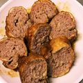 りんごぉぉぉ's cooksnap of when they made 超簡単油揚げのお豆腐と合い挽きの肉詰め♪.