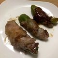 ちゃぼか's cooksnap of when they made 獅子唐の肉巻き.