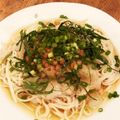 すももの枝's cooksnap of when they made * 納豆おろしそうめん *.